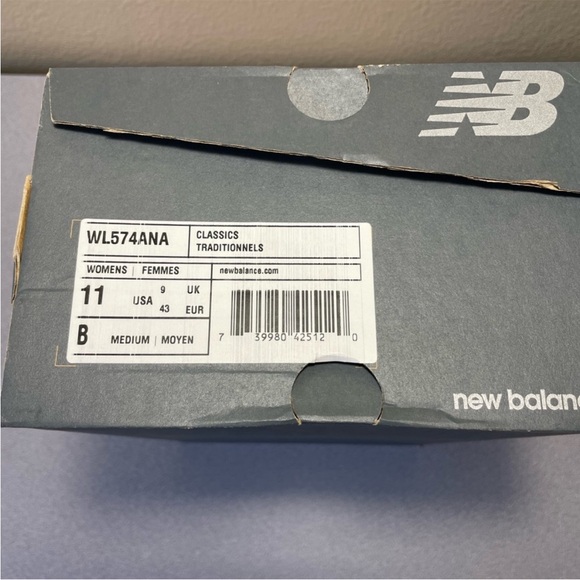 New Balance 574 Animal Cheetah Print  Green Pink WL574ANA Women’s 11 Mens 9.5 - Picture 8 of 9